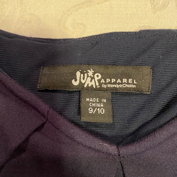 Jump Apparel by Wendye Chaitin Navy Blue Dress - Picture 6 of 12